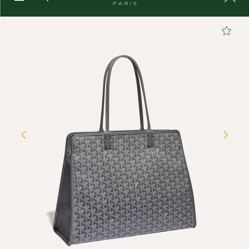 Gray Goyard Hardy PM Tote Bag
